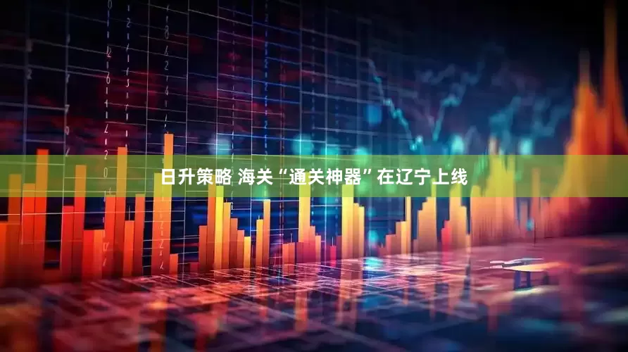 日升策略 海关“通关神器”在辽宁上线
