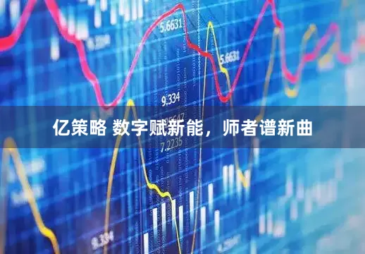 亿策略 数字赋新能,师者谱新曲